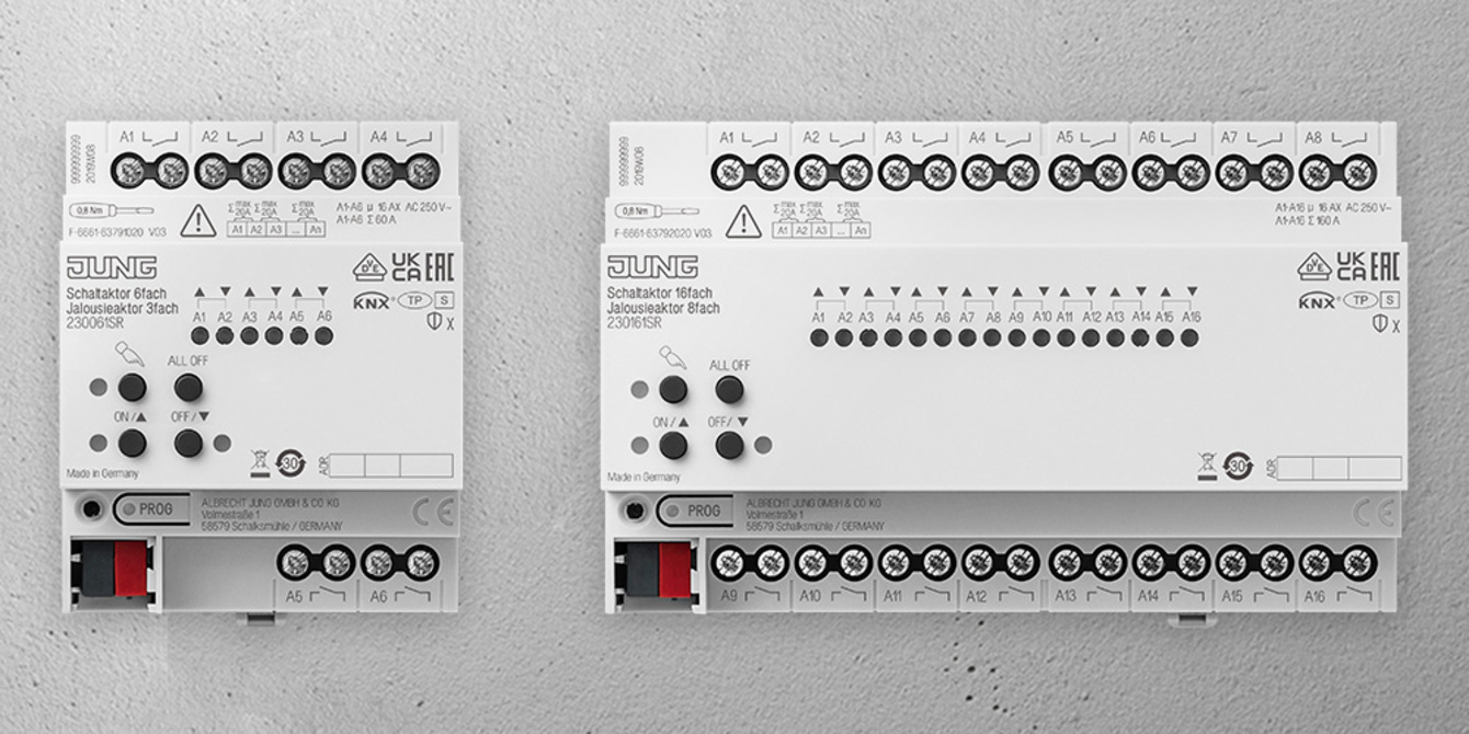 KNX Schalt- und Jalousieaktoren bei MK Elektrotechnik GmbH in Steinwiesen