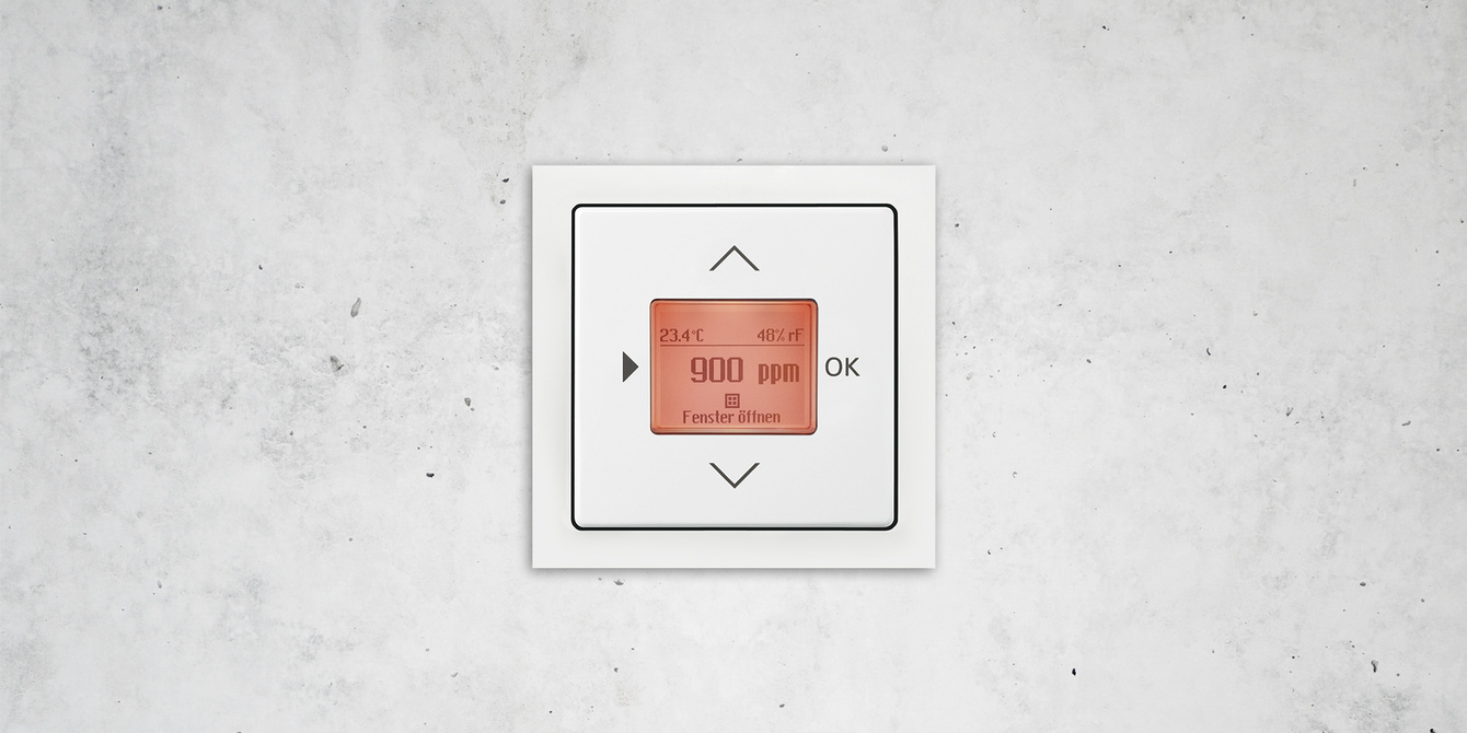 Busch-Raumluftsensor® CO2 bei MK Elektrotechnik GmbH in Steinwiesen
